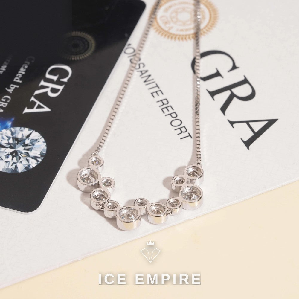 Iced Out 925 Silver Moissanite Bracelet