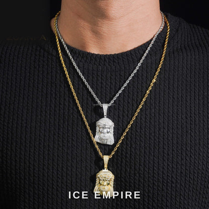 Iced Out 925 Silver Pendant