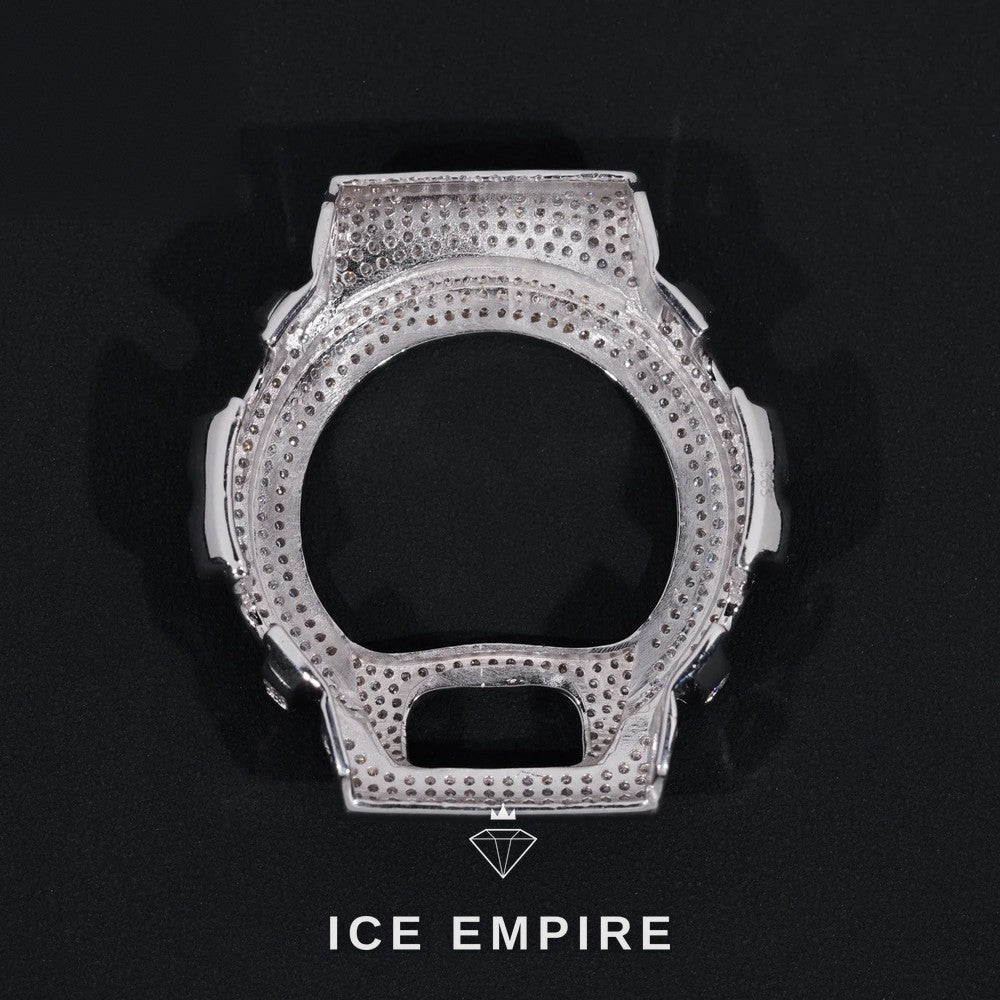 Iced Out 925 Silver Moissanite Watch