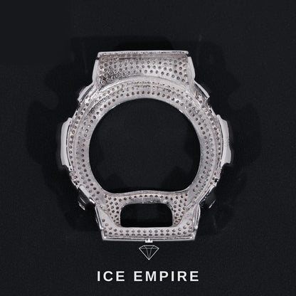 Iced Out 925 Silver Moissanite Watch