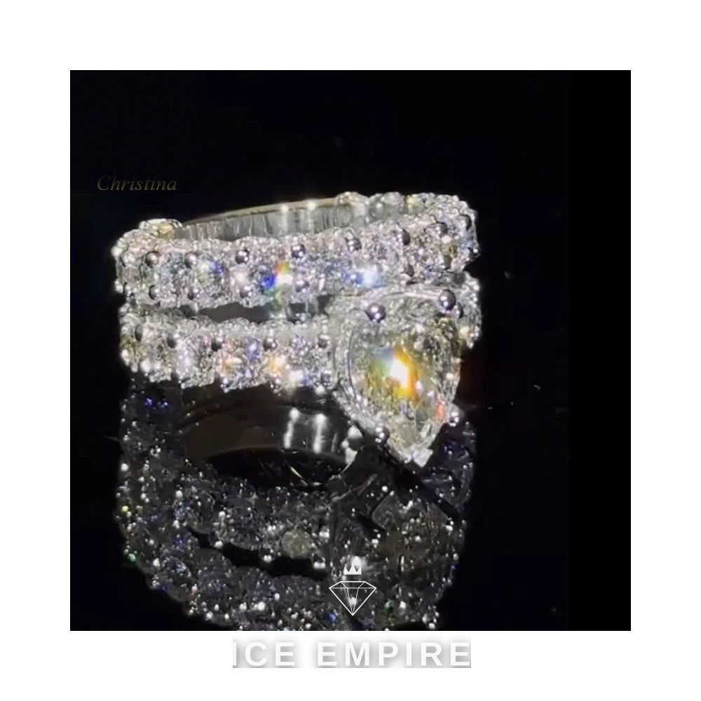 Iced Out 925 Silver Moissanite Bracelet