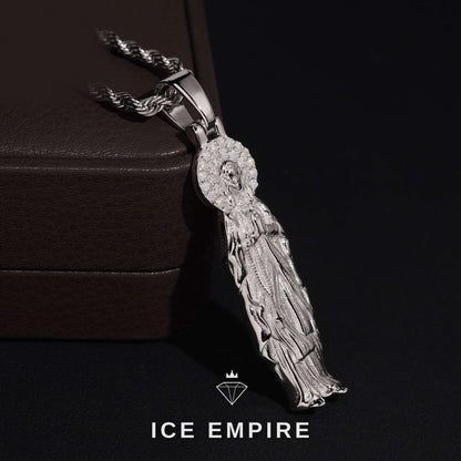 Iced Out 925 Silver Moissanite Pendant