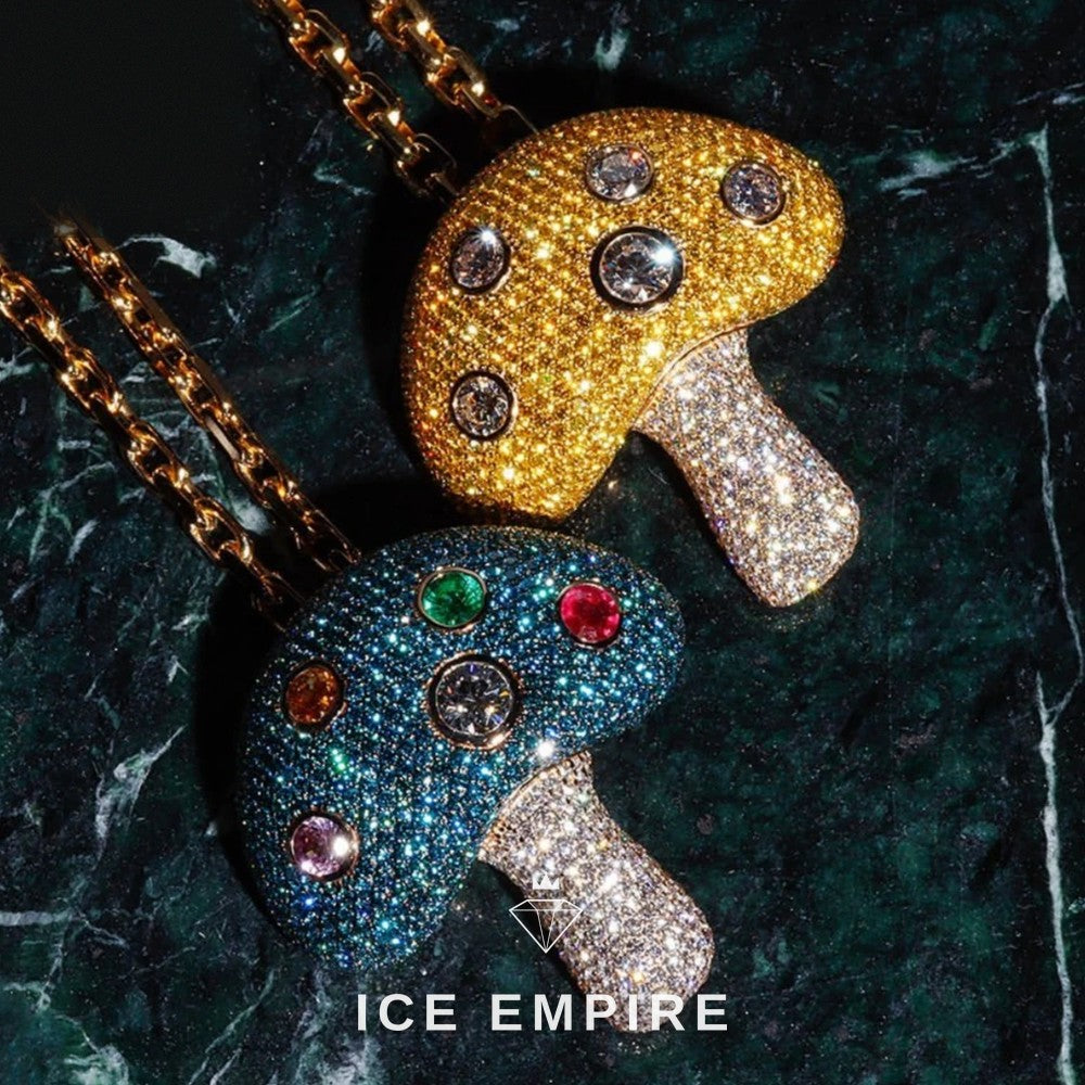 Iced Out 925 Silver Pendant