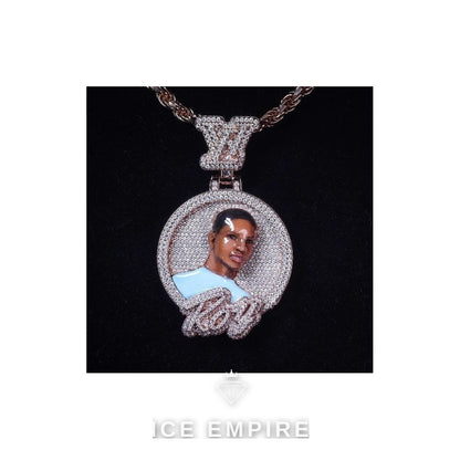 Iced Out Cross 925 Silver Moissanite Pendant