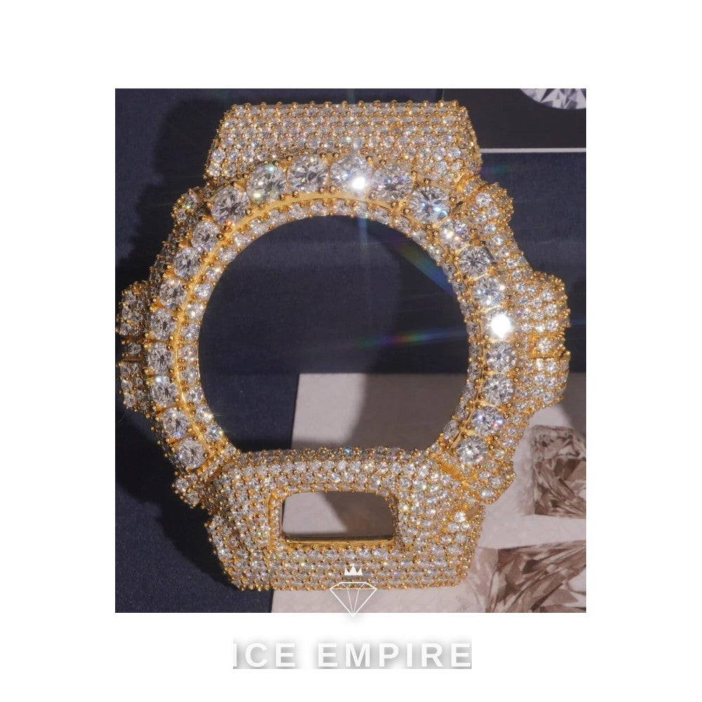 Iced Out 925 Silver Moissanite Watch