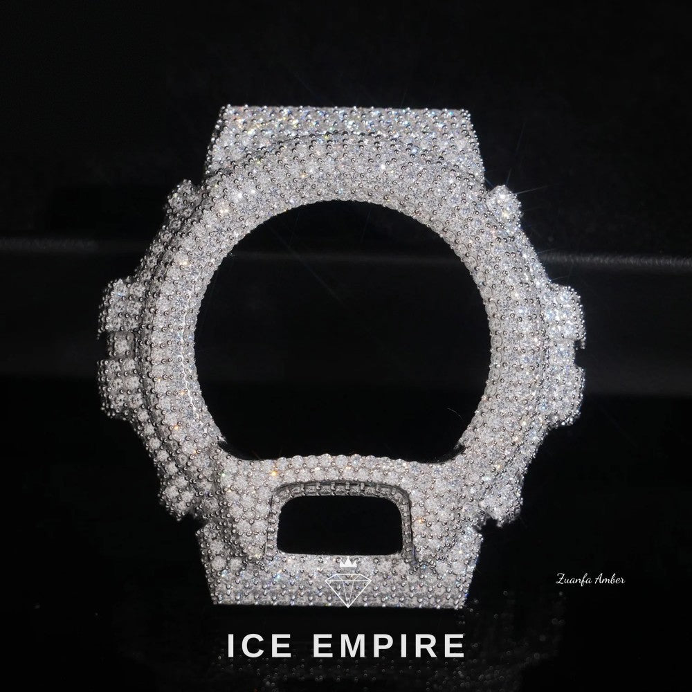 Iced Out 925 Silver Lab Grown Diamond Watch