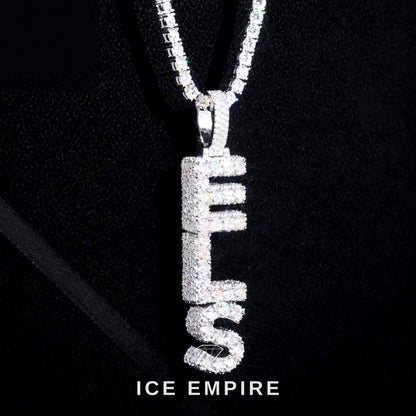 Iced Out Baguette Rose Gold Plated Lab Grown Diamond Cuban Chain