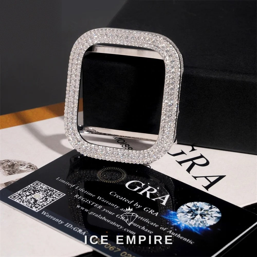 Iced Out 925 Silver Watch