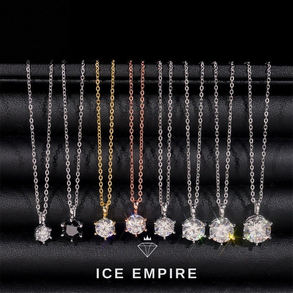 Iced Out Rose Gold Plated Moissanite Cuban Chain