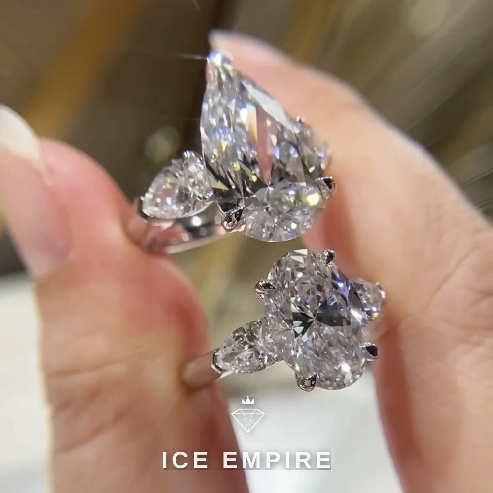 Iced Out Gold Plated Lab Grown Diamond Pendant