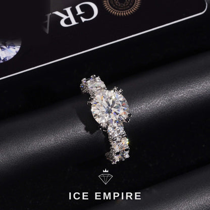 Iced Out 925 Silver Moissanite Watch