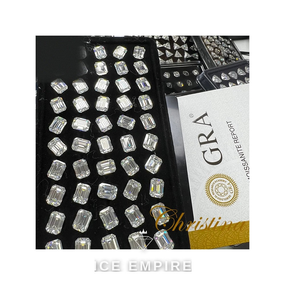 Iced Out 925 Silver Moissanite Pendant