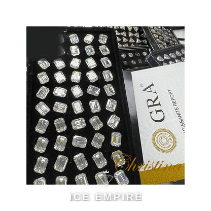 Iced Out 925 Silver Moissanite Pendant