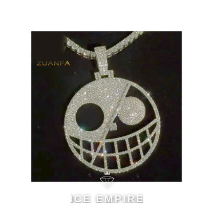 Iced Out Baguette Rose Gold Plated Cuban Chain
