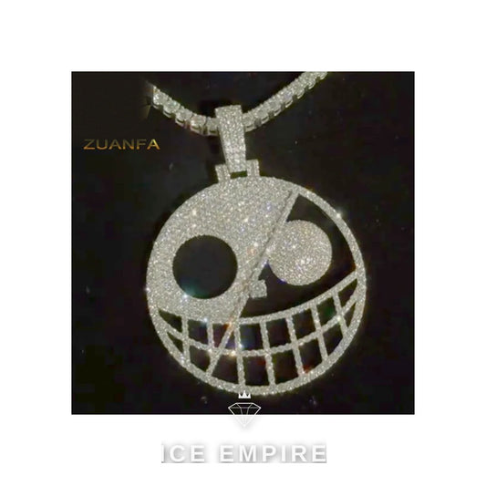 Iced Out Baguette Rose Gold Plated Cuban Chain