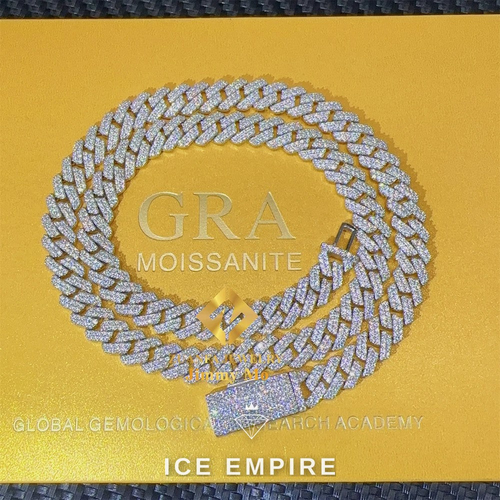 Iced Out 925 Silver Pendant