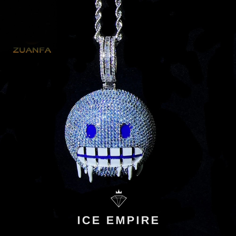 Iced Out 925 Silver Cuban Chain