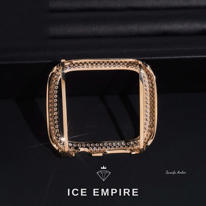 Iced Out 14K Gold Lab Grown Diamond Watch