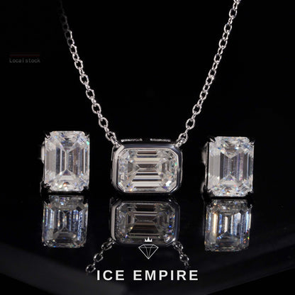 Iced Out Gold Plated Moissanite Pendant