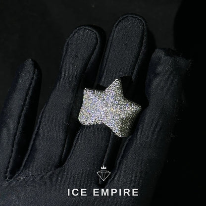 Iced Out 925 Silver Moissanite Cuban Chain