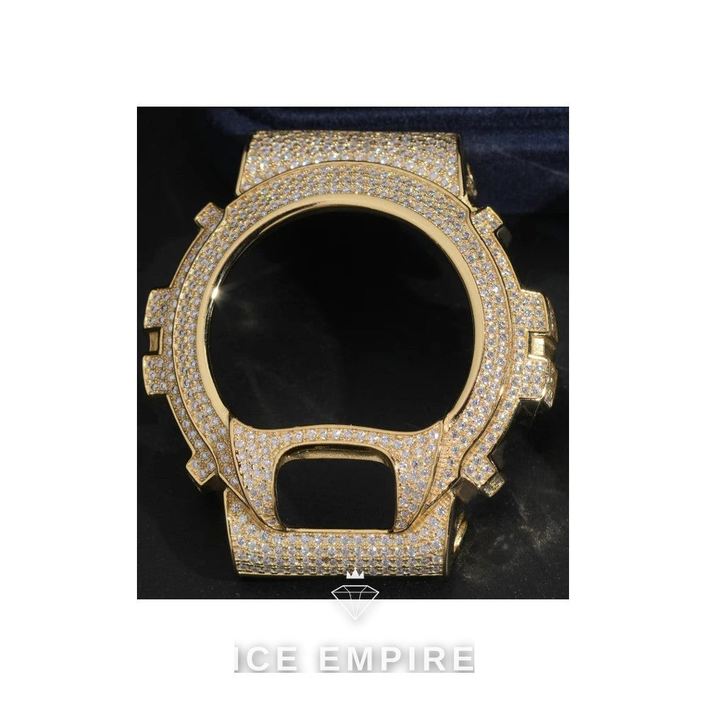 Iced Out 925 Silver Moissanite Watch