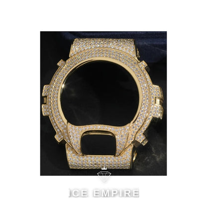 Iced Out 925 Silver Moissanite Watch