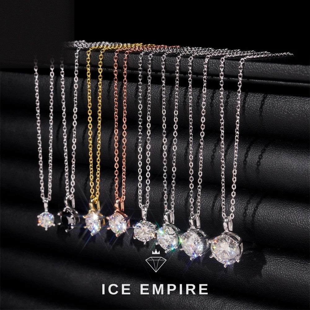Iced Out Rose Gold Plated Moissanite Cuban Chain