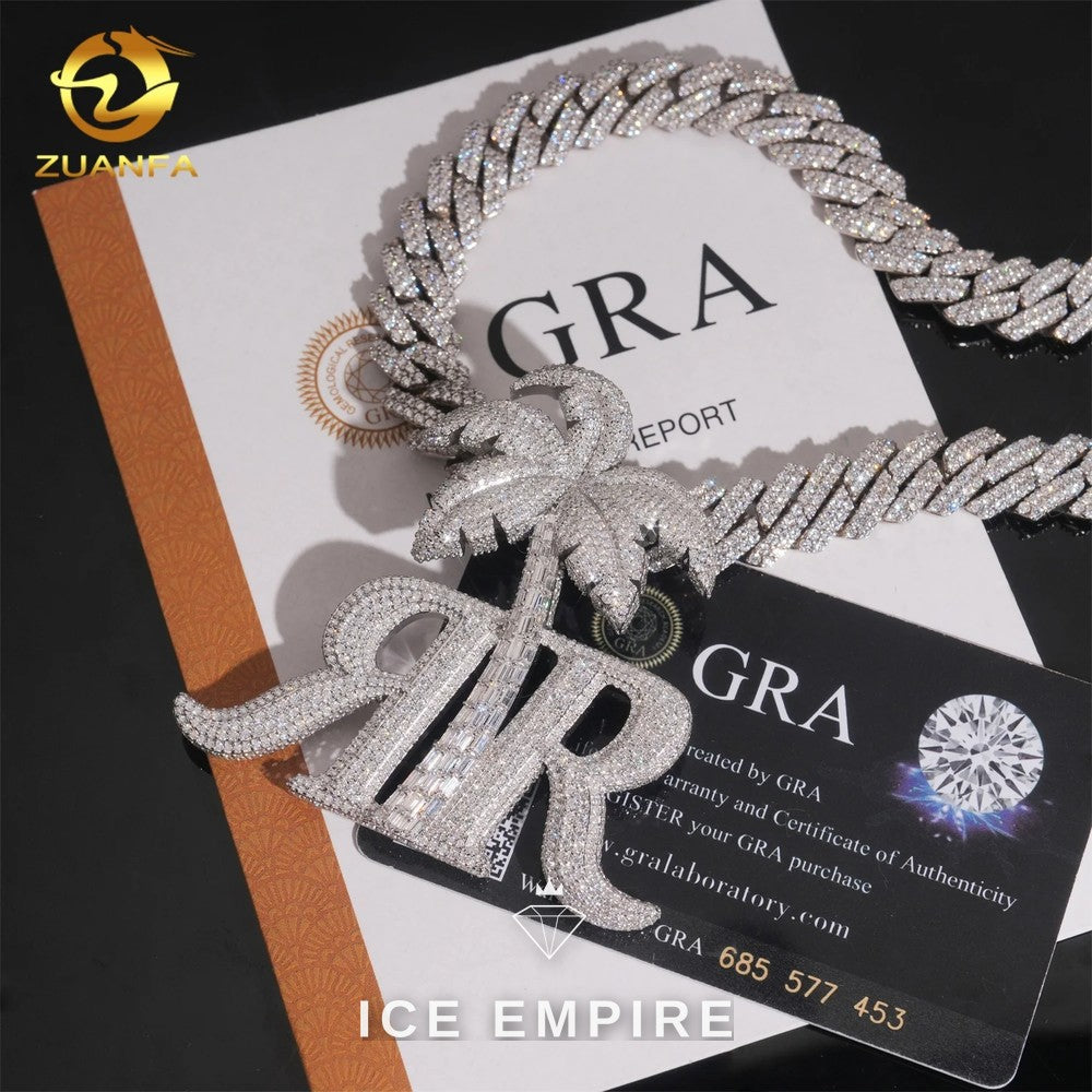 Iced Out Gold Plated Pendant