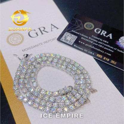 Iced Out Rose Gold Plated Cuban Chain