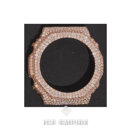 Iced Out 925 Silver Moissanite Watch