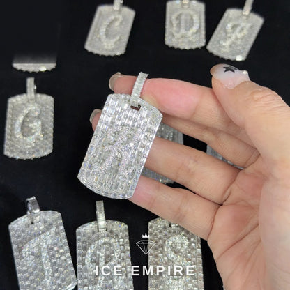 Iced Out Rose Gold Plated Moissanite Cuban Chain
