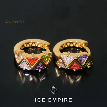 Iced Out 925 Silver Moissanite Ring
