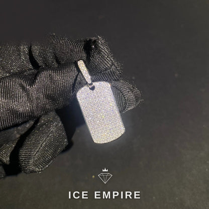 Iced Out 925 Silver Moissanite Pendant