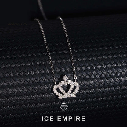 Iced Out Rose Gold Plated Moissanite Cuban Chain