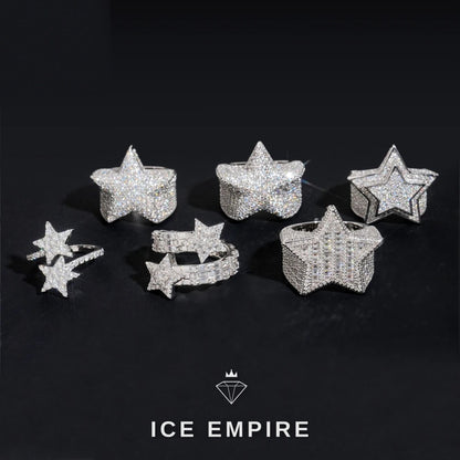 Iced Out 925 Silver Moissanite Cuban Chain