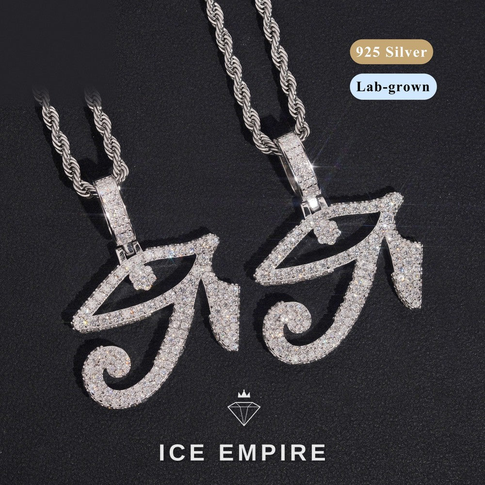 Iced Out Gold Plated Lab Grown Diamond Pendant