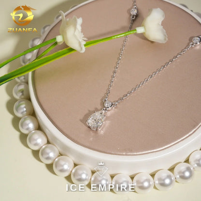 Iced Out 925 Silver Pendant