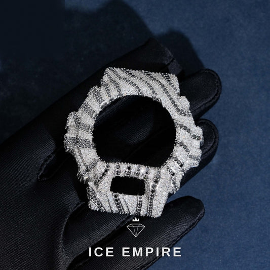 Iced Out 925 Silver Moissanite Watch