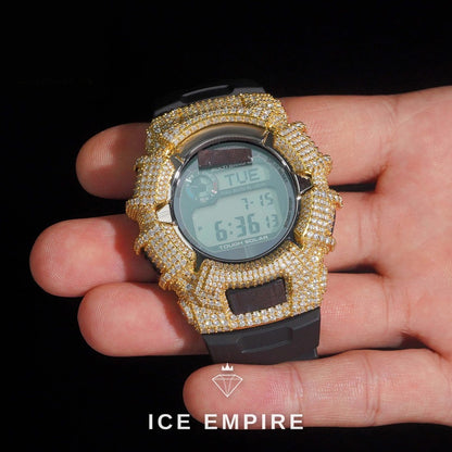 Iced Out 925 Silver Moissanite Watch