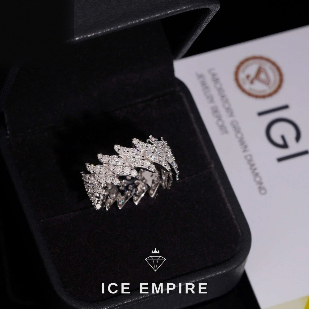 Iced Out 925 Silver Lab Grown Diamond Pendant