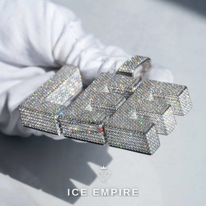 Iced Out 925 Silver Cuban Chain