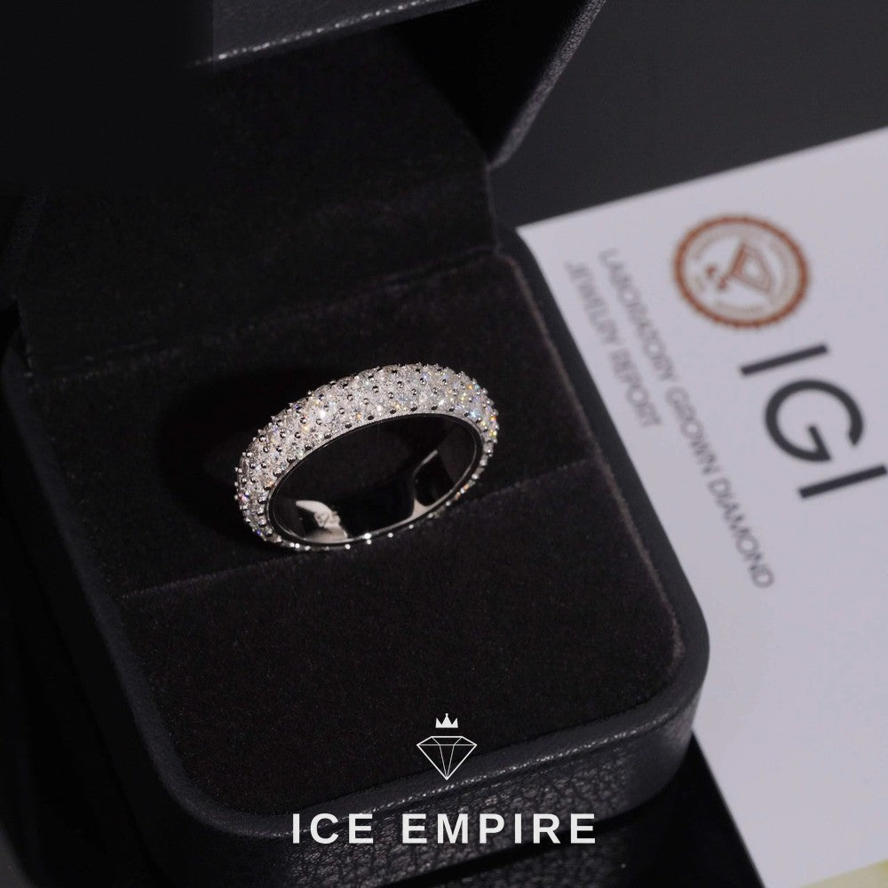 Iced Out 925 Silver Lab Grown Diamond Pendant