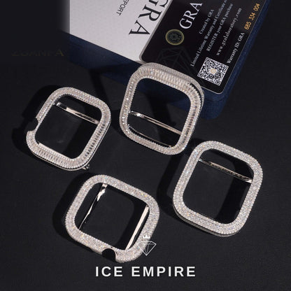 Iced Out 925 Silver Watch
