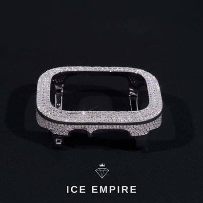 Iced Out 925 Silver Moissanite Watch