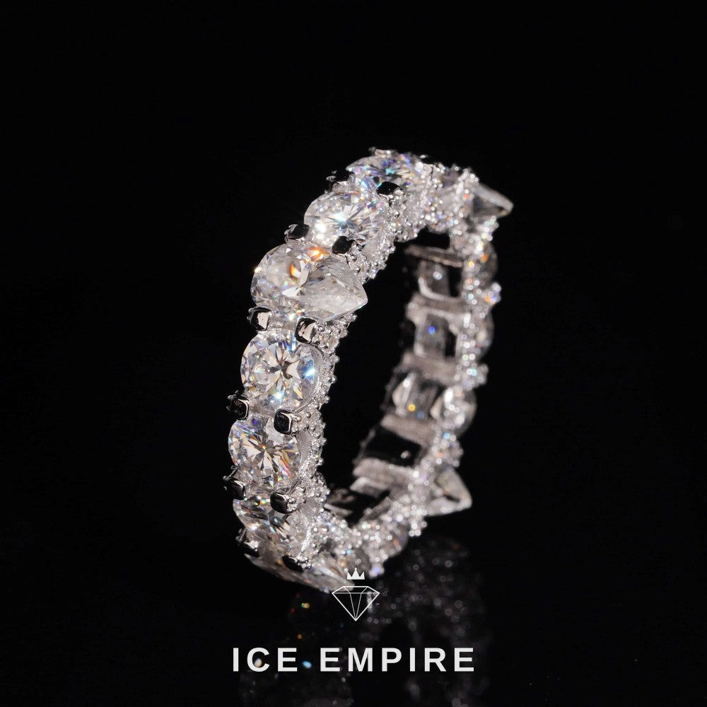 Iced Out 925 Silver Lab Grown Diamond Pendant