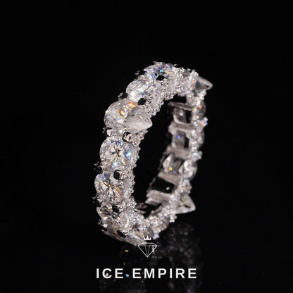 Iced Out 925 Silver Lab Grown Diamond Pendant