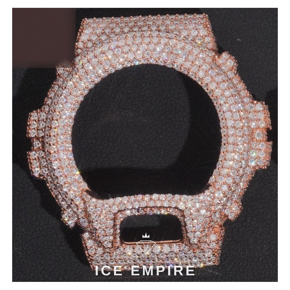 Iced Out 925 Silver Moissanite Watch