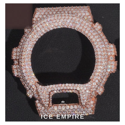 Iced Out 925 Silver Moissanite Watch
