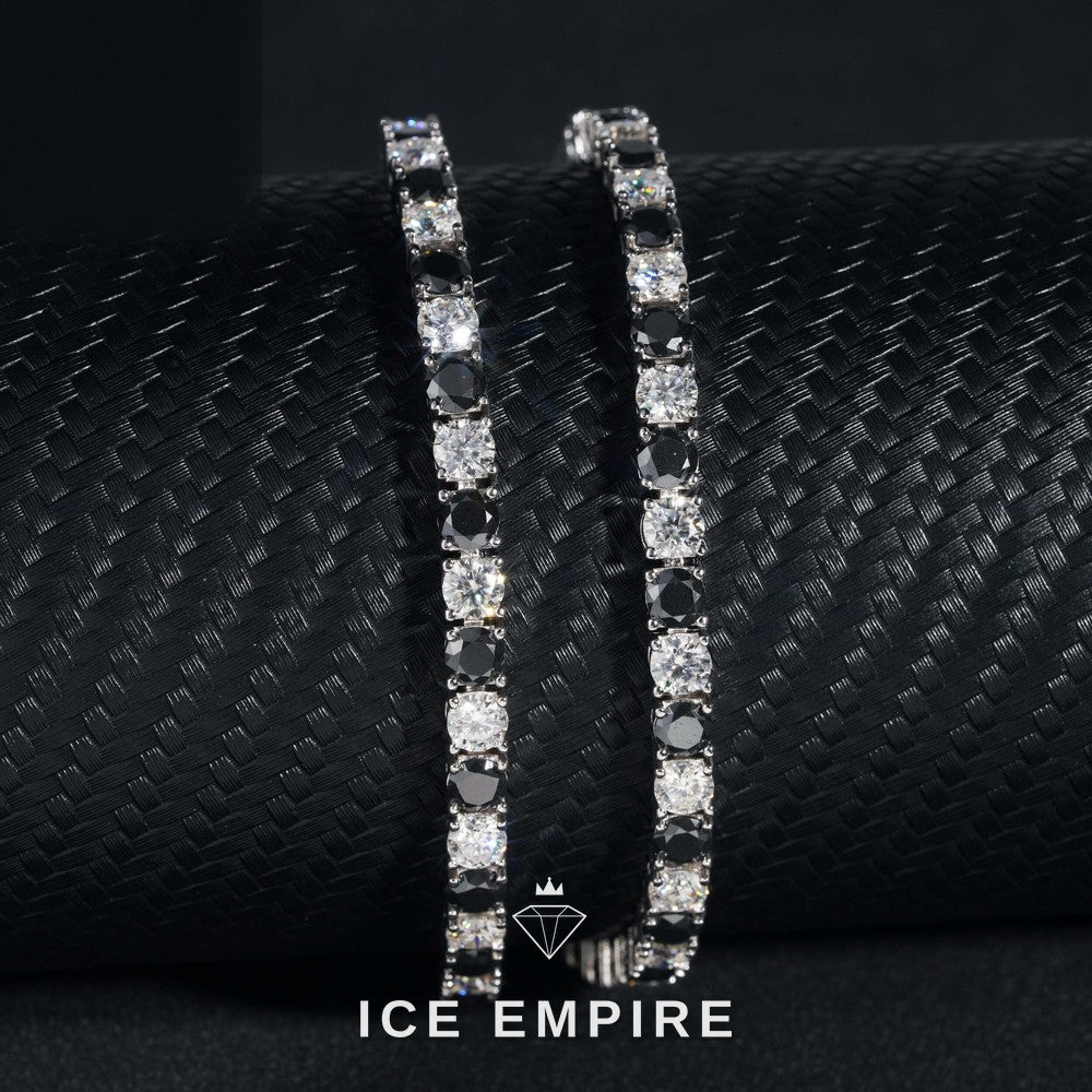 Iced Out Rose Gold Plated Moissanite Cuban Chain