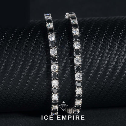 Iced Out Rose Gold Plated Moissanite Cuban Chain